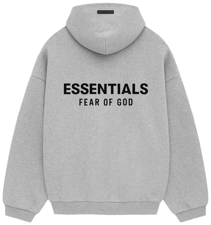 Essentials Fleece Hoodie II 'Light Heather Grey'