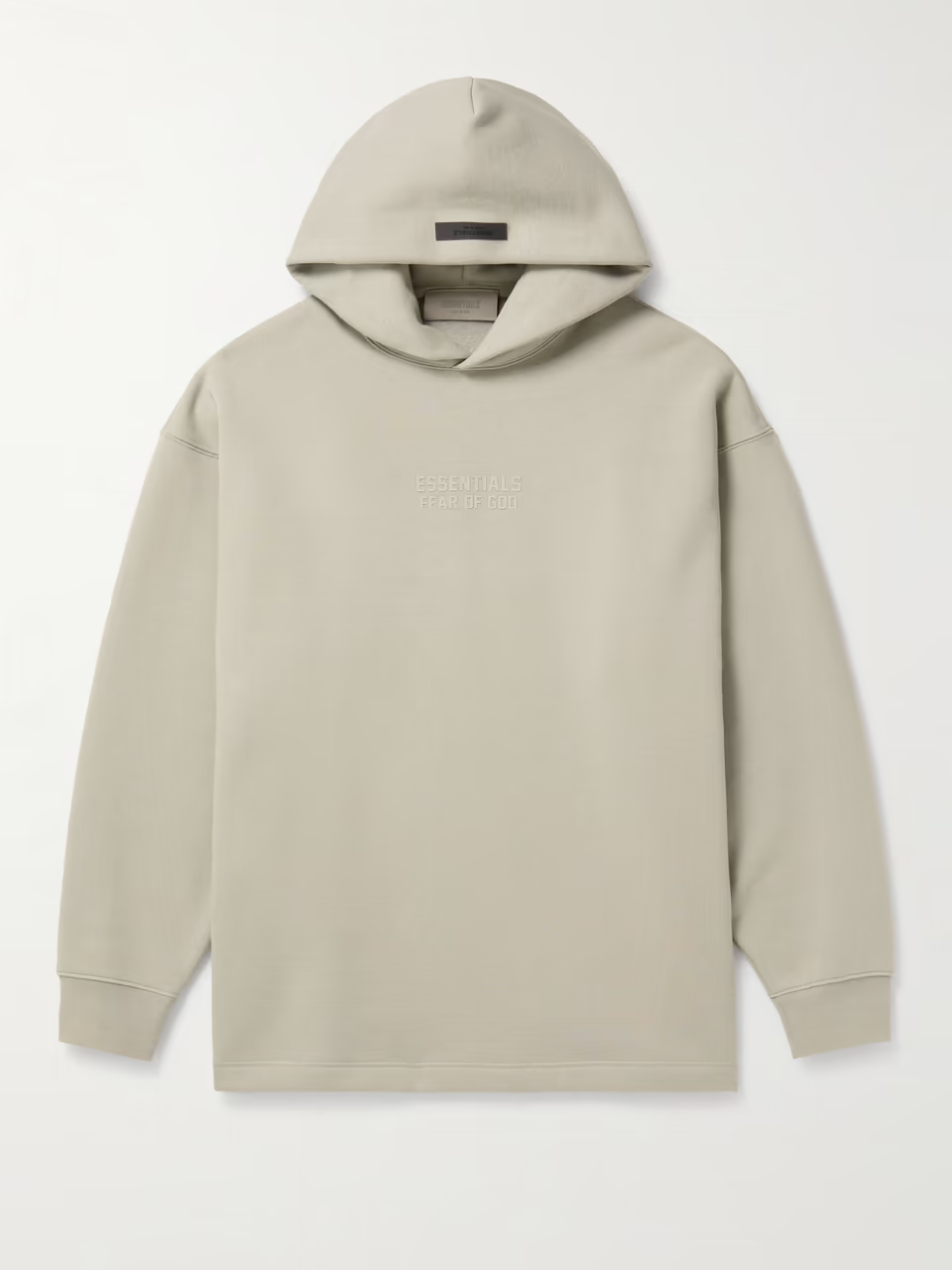 Logo-Appliquéd Cotton-Blend Jersey Hoodie