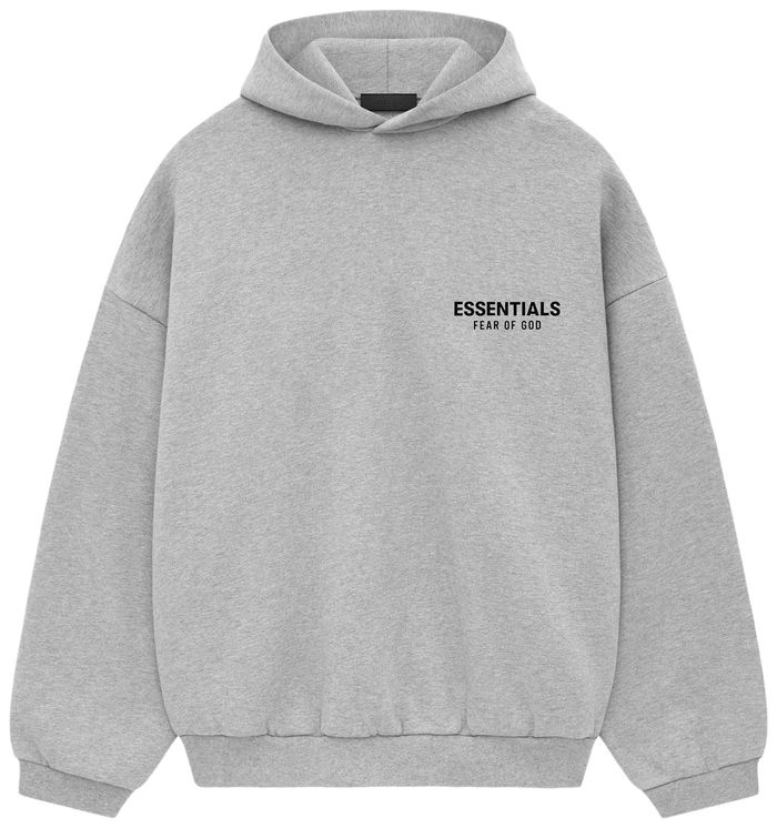 Essentials Fleece Hoodie II 'Light Heather Grey'
