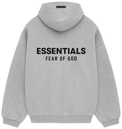 Essentials Fleece Hoodie II 'Light Heather Grey'