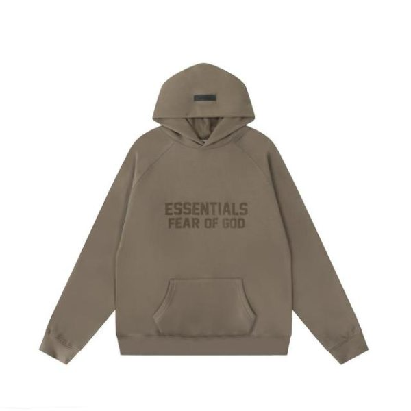 Essentials Brown Hoodie