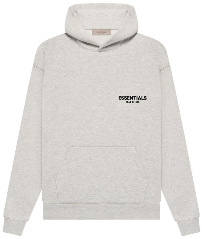 Essentials Light Oatmeal Hoodie