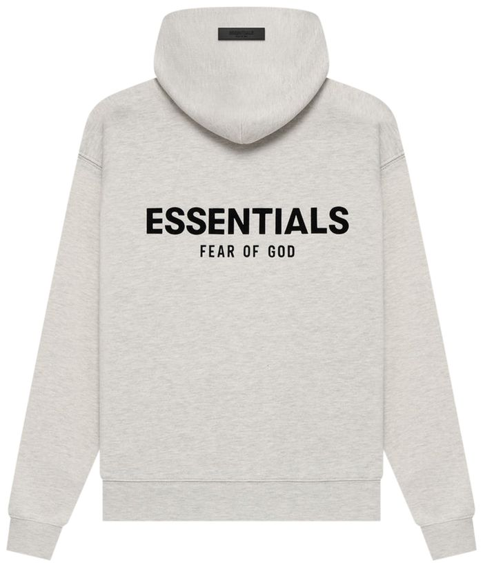Essentials Light Oatmeal Hoodie